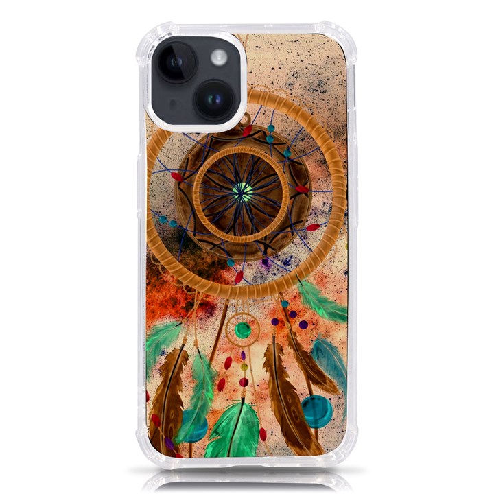 Dream Catcher Colorful Vintage iPhone 14 TPU UV Print Case