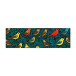 Bird Pattern Colorful Sticker (Bumper) Front