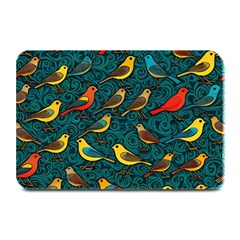 Bird Pattern Colorful Plate Mats by Cemarart