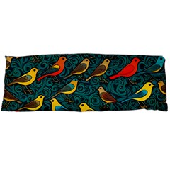 Bird Pattern Colorful Body Pillow Case (dakimakura) by Cemarart