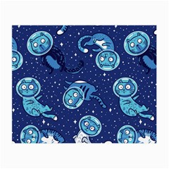 Cat Astronaut Space Suit Pattern Small Glasses Cloth