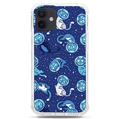 Cat Astronaut Space Suit Pattern Iphone 12 Mini Tpu Uv Print Case	 by Cemarart