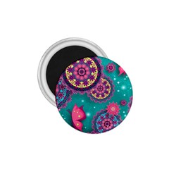 Floral Pattern Abstract Colorful Flow Oriental Spring Summer 1 75  Magnets by Cemarart