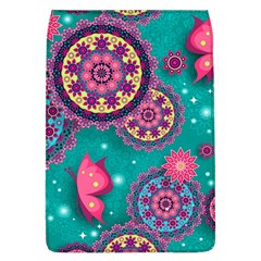 Floral Pattern Abstract Colorful Flow Oriental Spring Summer Removable Flap Cover (l) by Cemarart