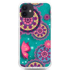 Floral Pattern Abstract Colorful Flow Oriental Spring Summer Iphone 12/12 Pro Tpu Uv Print Case by Cemarart