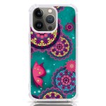 Floral Pattern Abstract Colorful Flow Oriental Spring Summer iPhone 13 Pro TPU UV Print Case Front