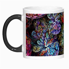 Floral Fractal 3d Art Pattern Morph Mug by Cemarart