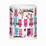 Owl Pattern Morph Mug Center