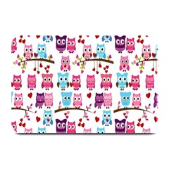 Owl Pattern Plate Mats by Cemarart