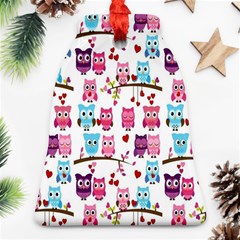 Owl Pattern Ornament (bell)