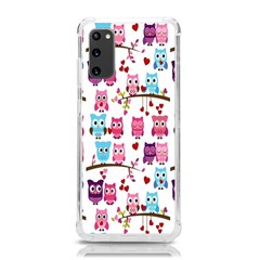 Owl Pattern Samsung Galaxy S20 6 2 Inch Tpu Uv Case by Cemarart