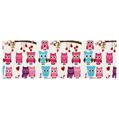 Owl Pattern Banner And Sign 12  X 4  by Cemarart