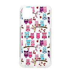 Owl Pattern Iphone 11 Tpu Uv Print Case