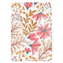 Red Flower Seamless Floral Flora Removable Flap Cover (l) by Cemarart