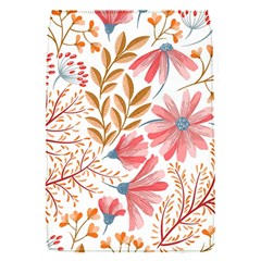 Red Flower Seamless Floral Flora Removable Flap Cover (s)