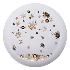 Golden-snowflake Dento Box With Mirror