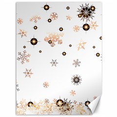 Golden-snowflake Canvas 36  X 48  by saad11