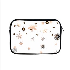 Golden-snowflake Apple Macbook Pro 15  Zipper Case by saad11