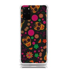 Skull Colorful Floral Flower Head Samsung Galaxy S20plus 6 7 Inch Tpu Uv Case by Cemarart