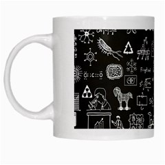 Doodle Art Chemistry Art White Mug