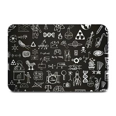 Doodle Art Chemistry Art Plate Mats by Cemarart