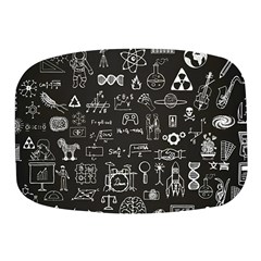 Doodle Art Chemistry Art Mini Square Pill Box