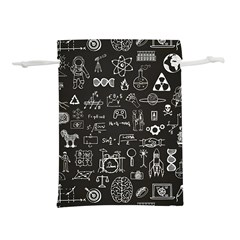 Doodle Art Chemistry Art Lightweight Drawstring Pouch (s) by Cemarart