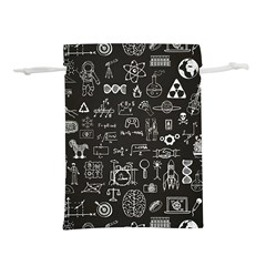 Doodle Art Chemistry Art Lightweight Drawstring Pouch (l) by Cemarart