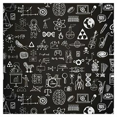 Doodle Art Chemistry Art Lightweight Scarf  by Cemarart