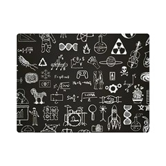 Doodle Art Chemistry Art Premium Plush Fleece Blanket (mini)