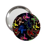 Dead Head Deadhead Grateful Dead 2.25  Handbag Mirrors Front