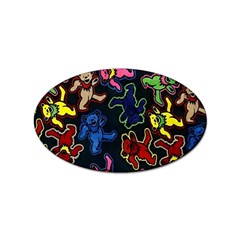 Dead Head Deadhead Grateful Dead Sticker (oval) by Cemarart