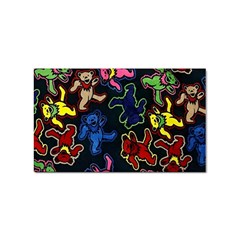 Dead Head Deadhead Grateful Dead Sticker Rectangular (10 Pack) by Cemarart