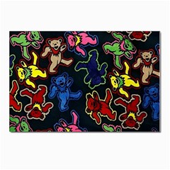 Dead Head Deadhead Grateful Dead Postcard 4 x 6  (pkg Of 10) by Cemarart