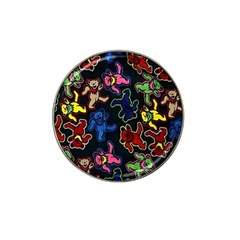 Dead Head Deadhead Grateful Dead Hat Clip Ball Marker (4 Pack) by Cemarart