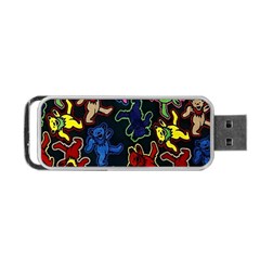 Dead Head Deadhead Grateful Dead Portable Usb Flash (one Side) by Cemarart