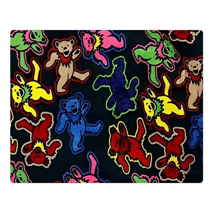 Dead Head Deadhead Grateful Dead Premium Plush Fleece Blanket (Large)