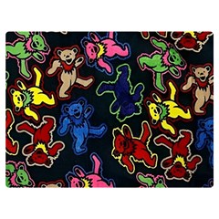 Dead Head Deadhead Grateful Dead Premium Plush Fleece Blanket (extra Small) by Cemarart