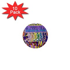 Grateful Dead 1  Mini Buttons (10 Pack) 