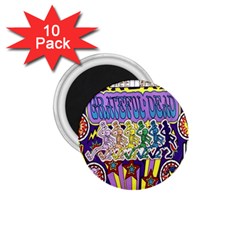 Grateful Dead 1 75  Magnets (10 Pack) 