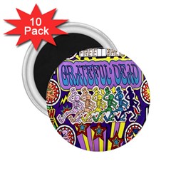 Grateful Dead 2 25  Magnets (10 Pack) 