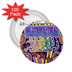 Grateful Dead 2 25  Buttons (100 Pack) 