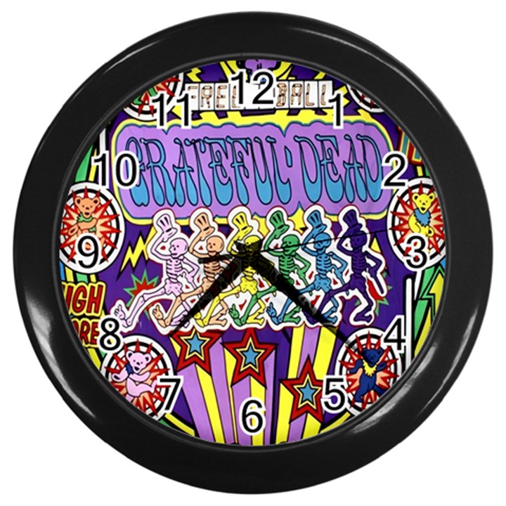 Grateful Dead Wall Clock (Black)