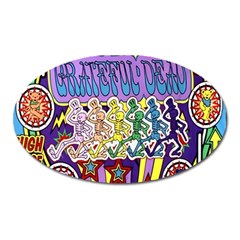 Grateful Dead Oval Magnet