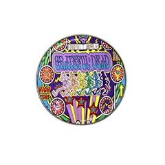 Grateful Dead Hat Clip Ball Marker (4 Pack) by Cemarart