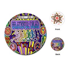 Grateful Dead Playing Cards Single Design (round)