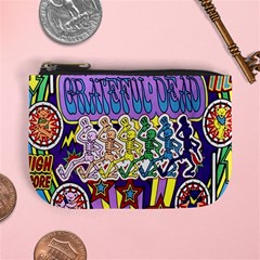 Grateful Dead Mini Coin Purse by Cemarart