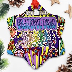 Grateful Dead Ornament (snowflake) by Cemarart