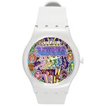 Grateful Dead Round Plastic Sport Watch (M) Front