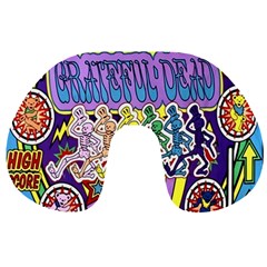 Grateful Dead Travel Neck Pillow